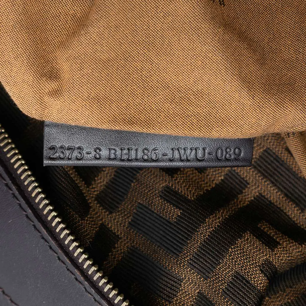 Fendi Large Zucca Canvas Chef Shoulder Bag Brown Canvas Very good - Box View