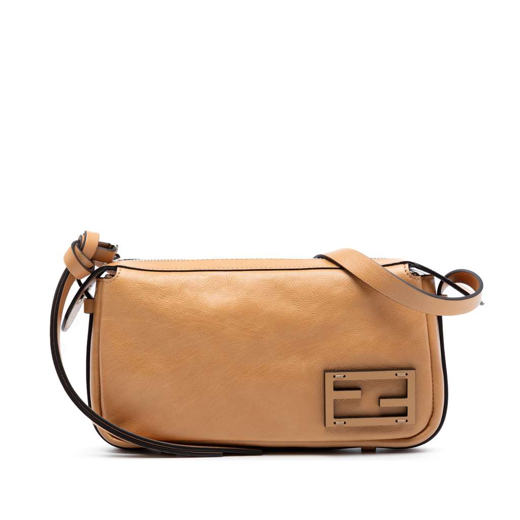 Fendi حقيبة كتف صغيرة من جلد العجل