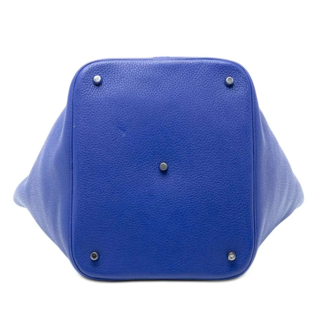 Hermès Clemence Picotin Lock 26 Blue Leather Very good - Inside View