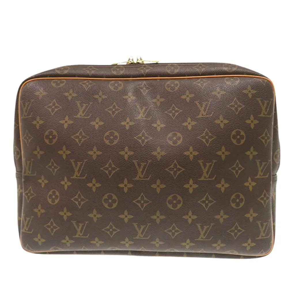 Louis Vuitton Monogram Reporter GM Brown Very good - Back View