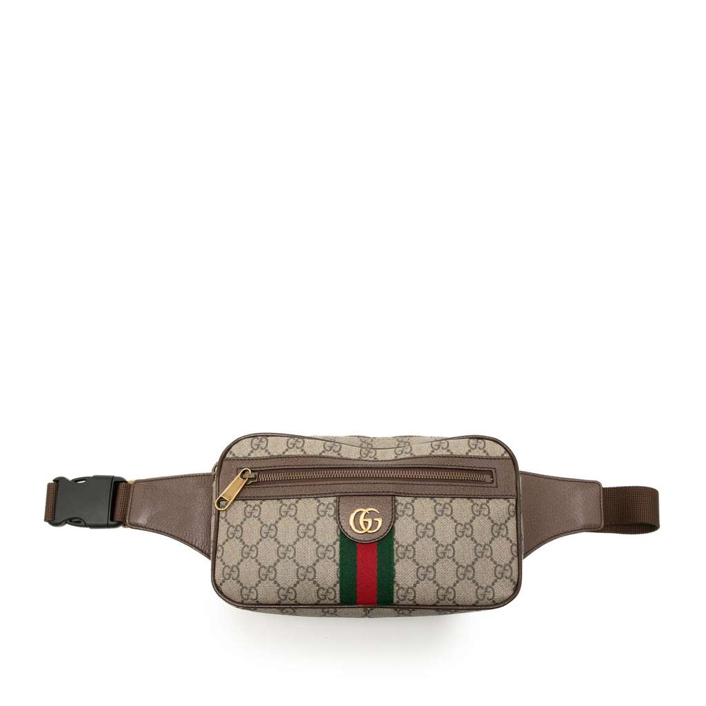 Gucci GG Supreme Web Ophidia Belt Bag