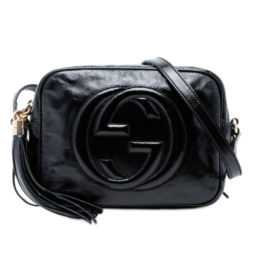 Gucci Patent Soho Disco Crossbody