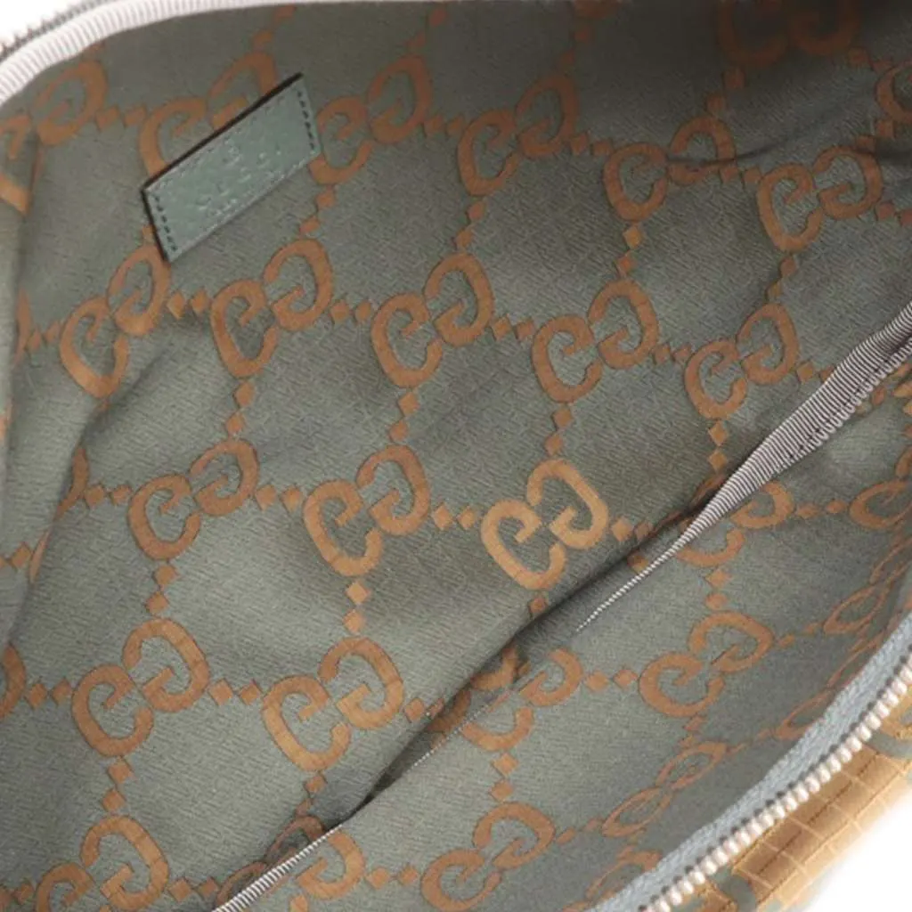 Gucci GG Ripstop Nylon Belt Bag Brown Very good - Inside View