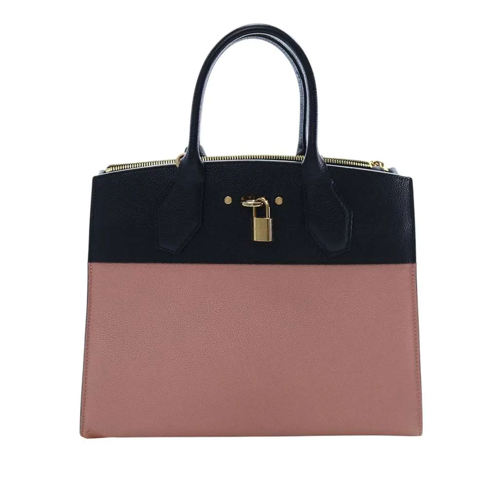 Louis Vuitton City Steamer MM Pink Leather Very good - Model View