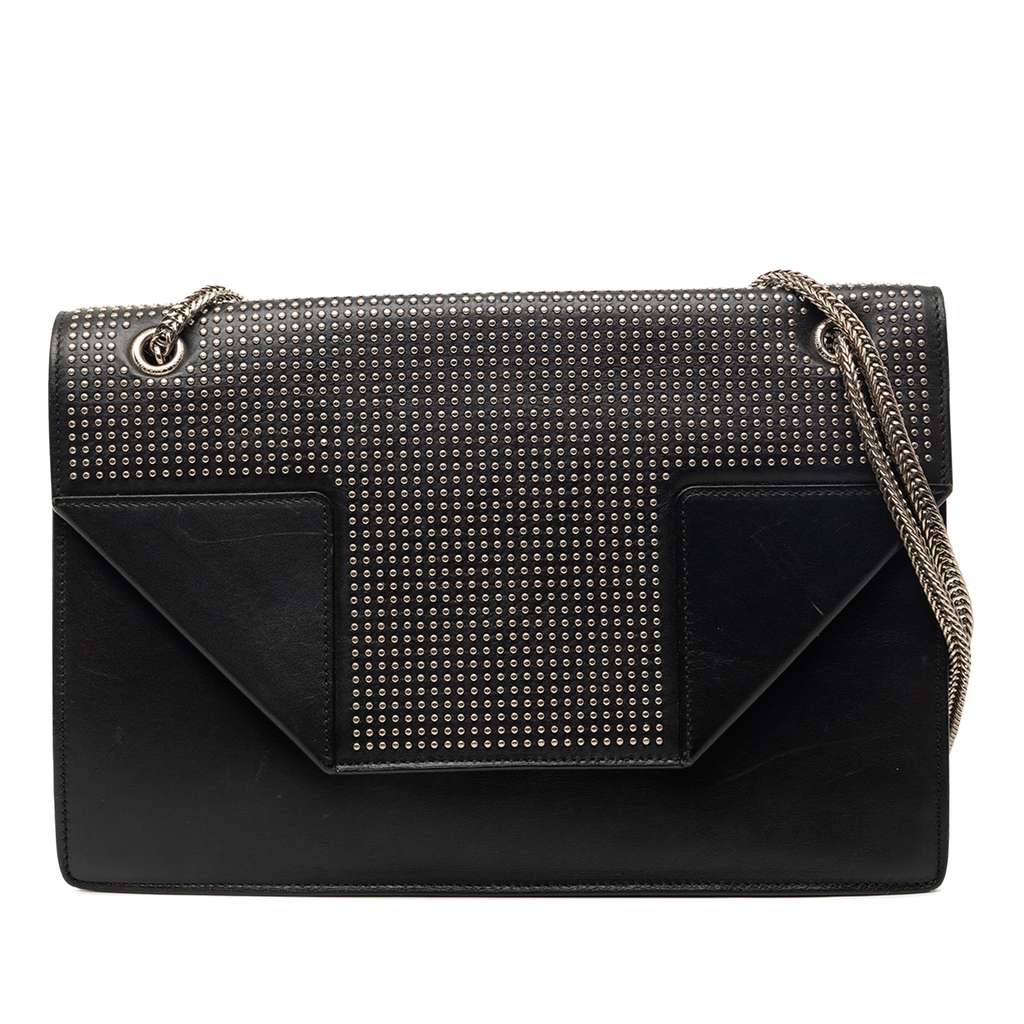 Saint Laurent Medium Studded Leather Betty Shoulder Bag