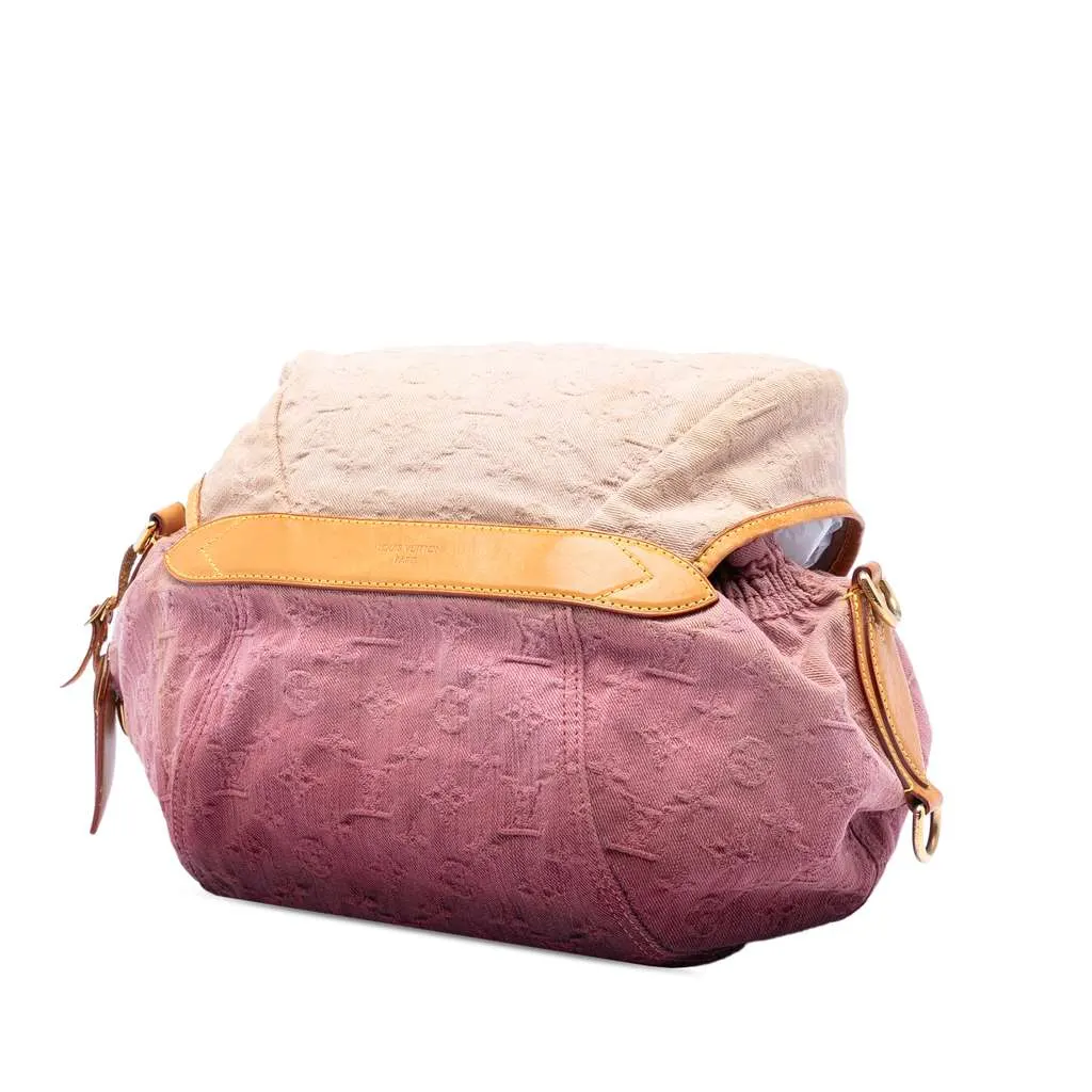 Louis Vuitton Monogram Denim Sunshine Pink Denim Very good - Back View