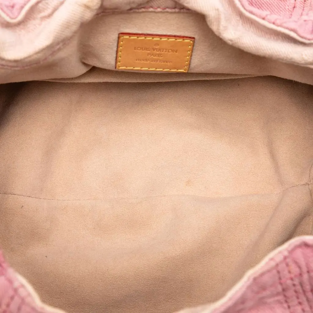 Louis Vuitton Monogram Denim Sunshine Pink Denim Very good - Model View