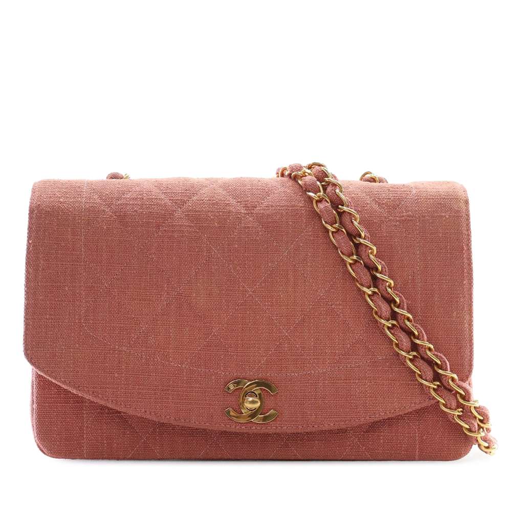 Chanel غطاء ديانا متوسط ​​الحجم من الجيرسي