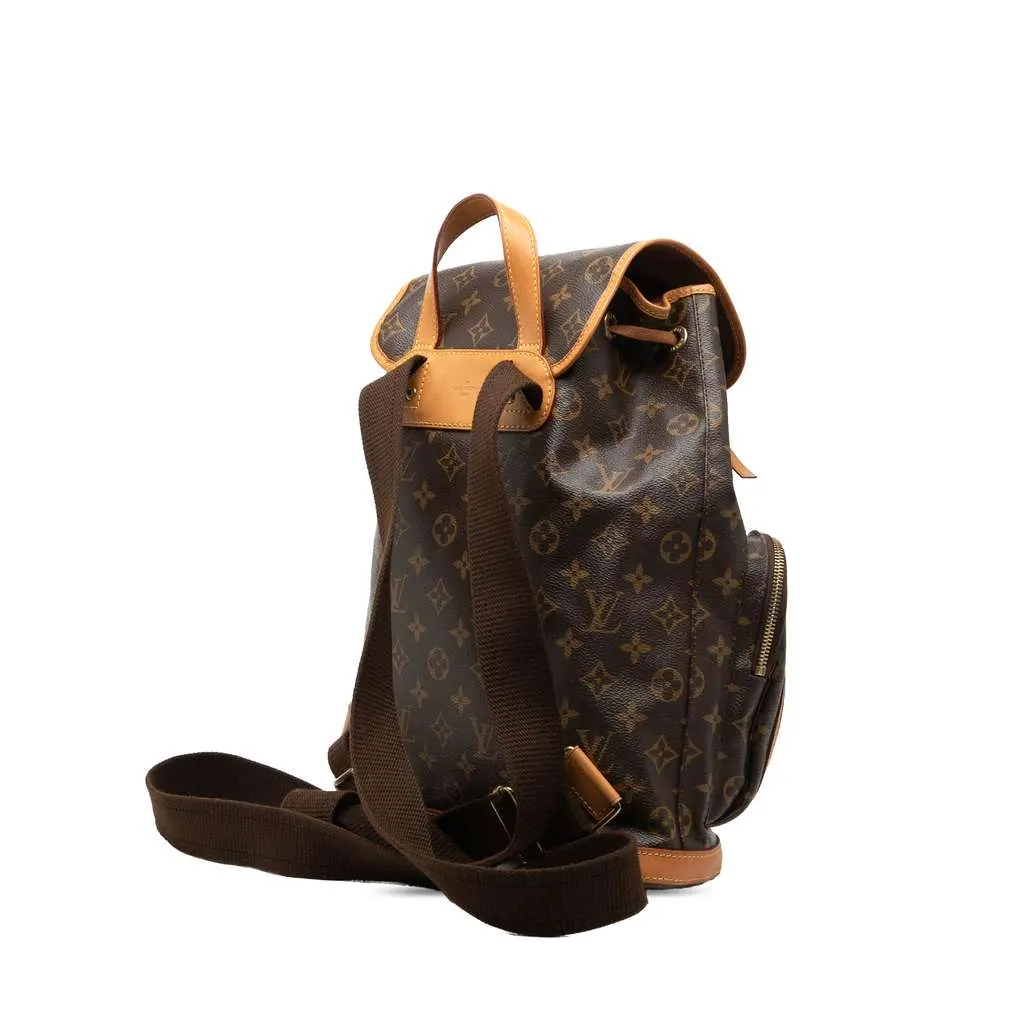Louis Vuitton Monogram Sac a Dos Bosphore Brown Canvas Very good - Back View