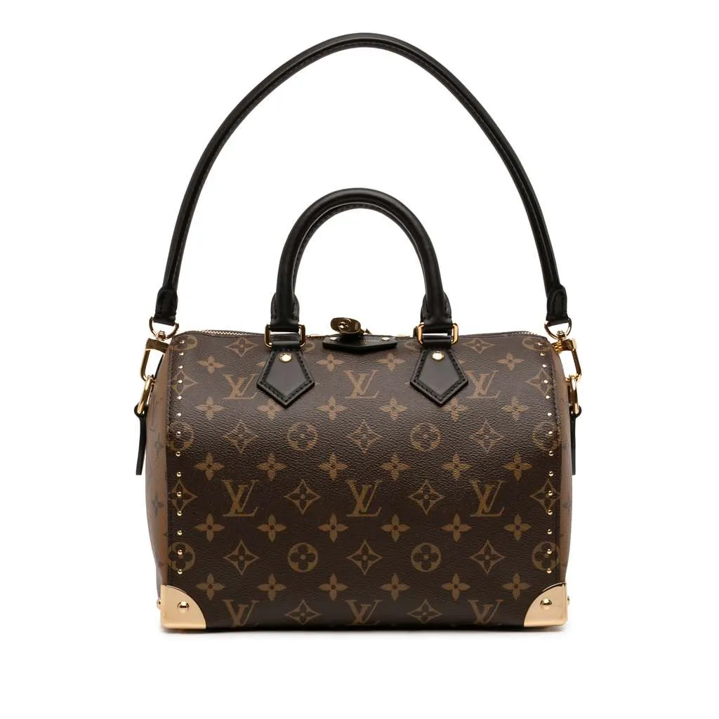 Louis Vuitton Monogram Speedy Trunk 25 Brown Very good - Front View
