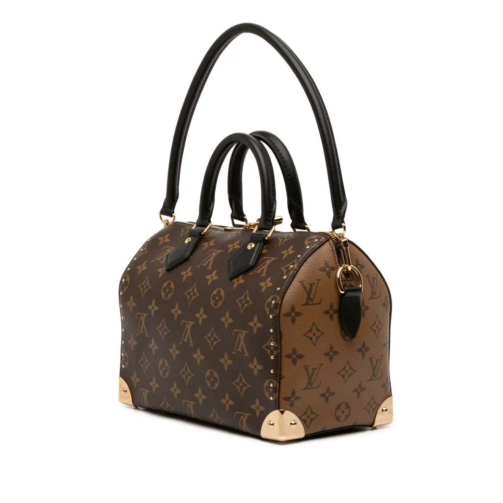 Louis Vuitton Monogram Speedy Trunk 25 Brown Very good - Back View
