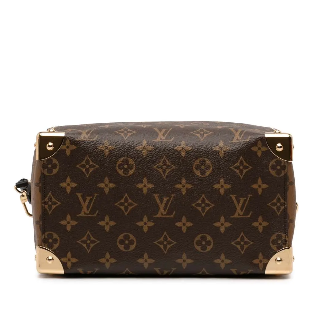Louis Vuitton Monogram Speedy Trunk 25 Brown Very good - Inside View