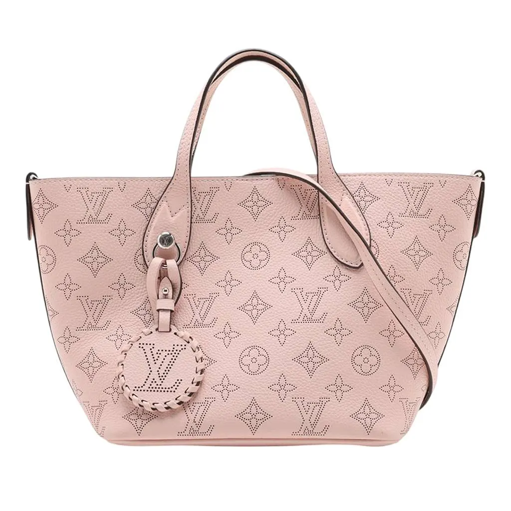 Louis Vuitton Monogram Mahina Blossom PM Pink Leather Very good - Front View