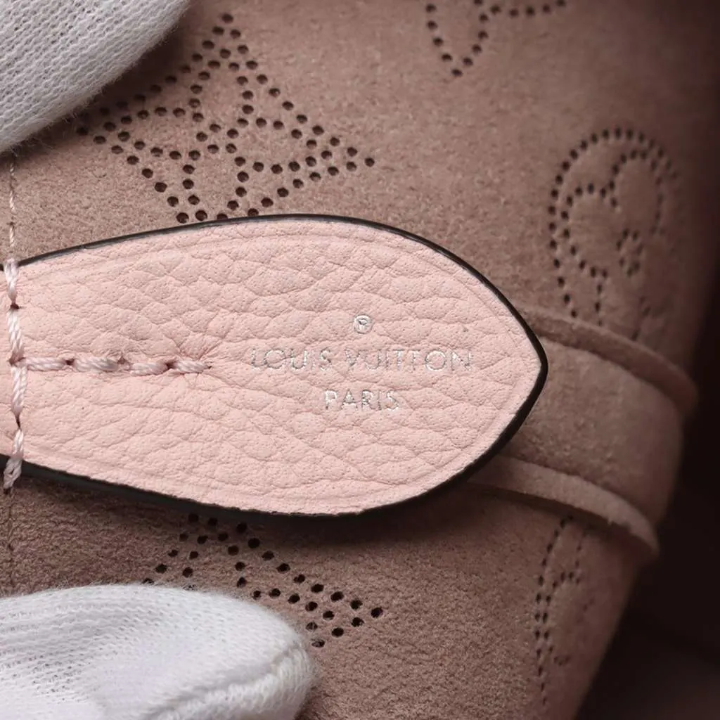 Louis Vuitton Monogram Mahina Blossom PM Pink Leather Very good - Box View