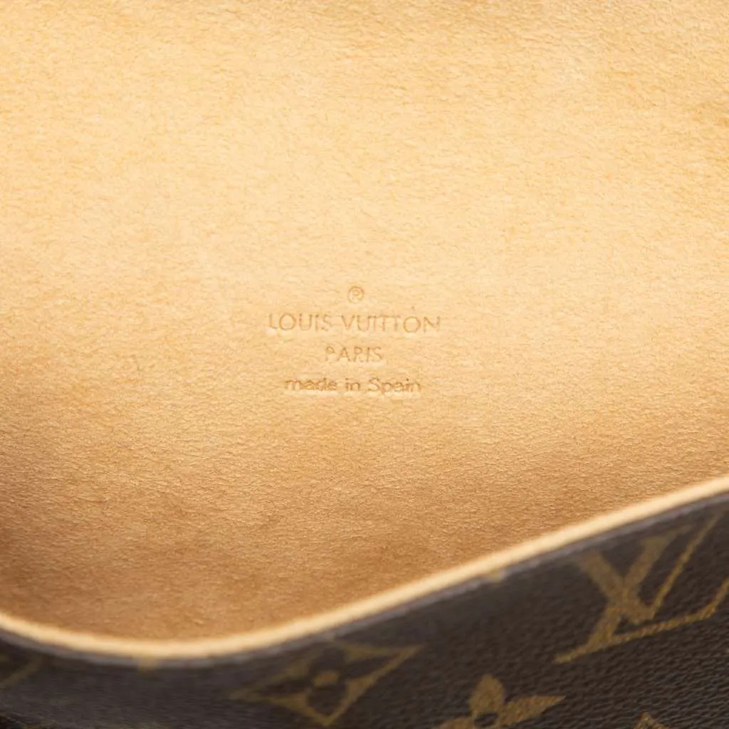 Louis Vuitton Monogram Pochette Twin PM Brown Canvas Very good - Box View