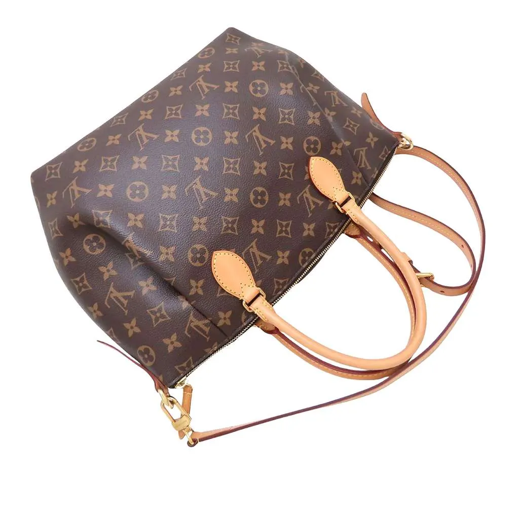 Louis Vuitton Monogram Turenne MM Brown Very good - Back View
