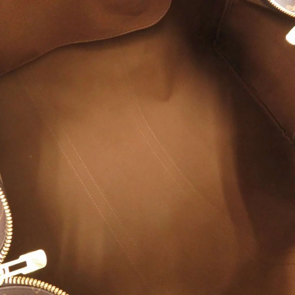 Louis Vuitton Monogram Keepall Bandouliere 55 Brown Very good - Model View