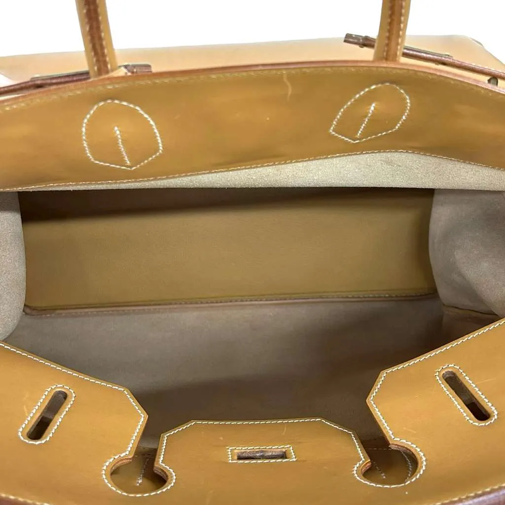 Hermès Vache HAC Birkin 50 Brown Leather Very good - Box View