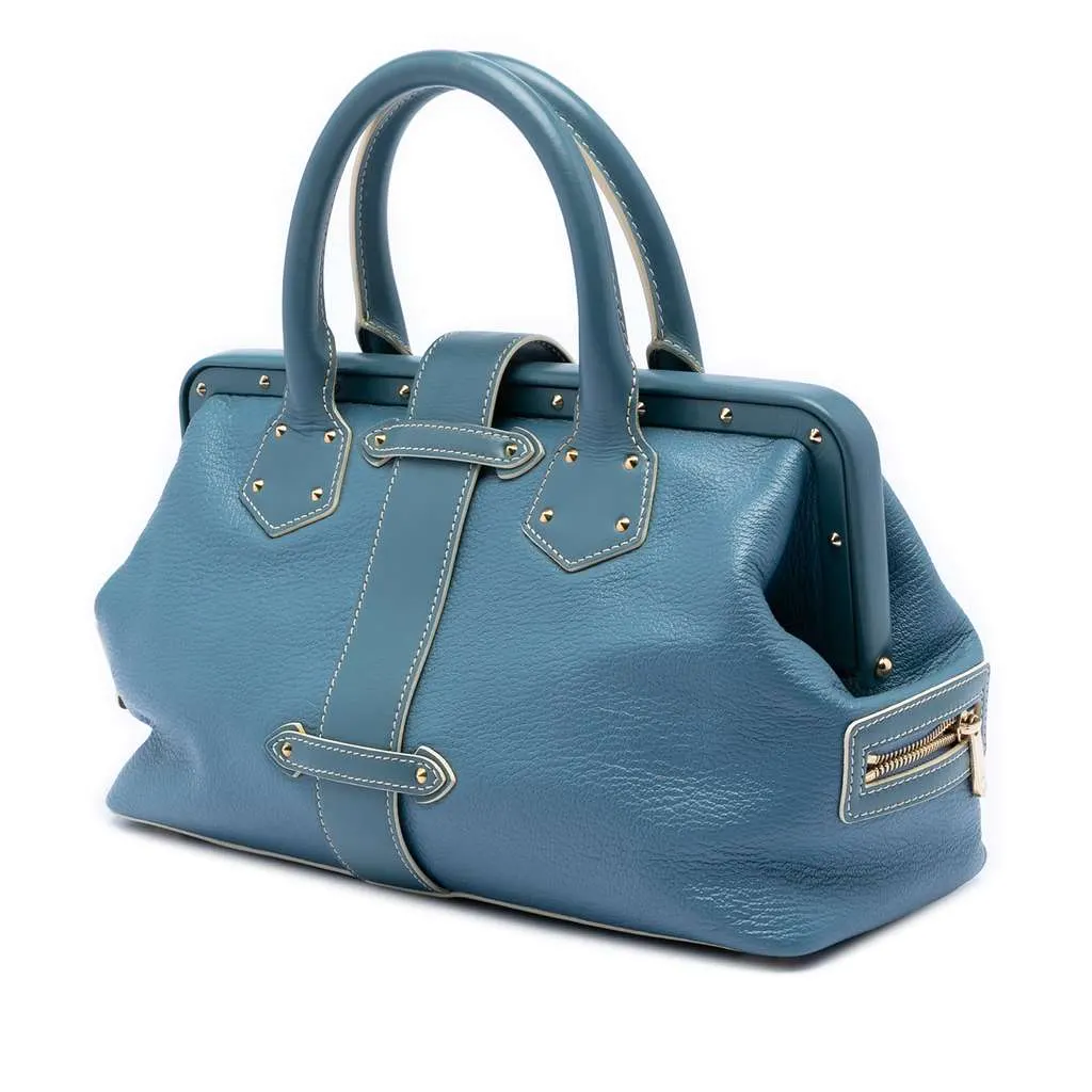 Louis Vuitton Suhali Lingenieux PM Blue Leather Very good - Back View