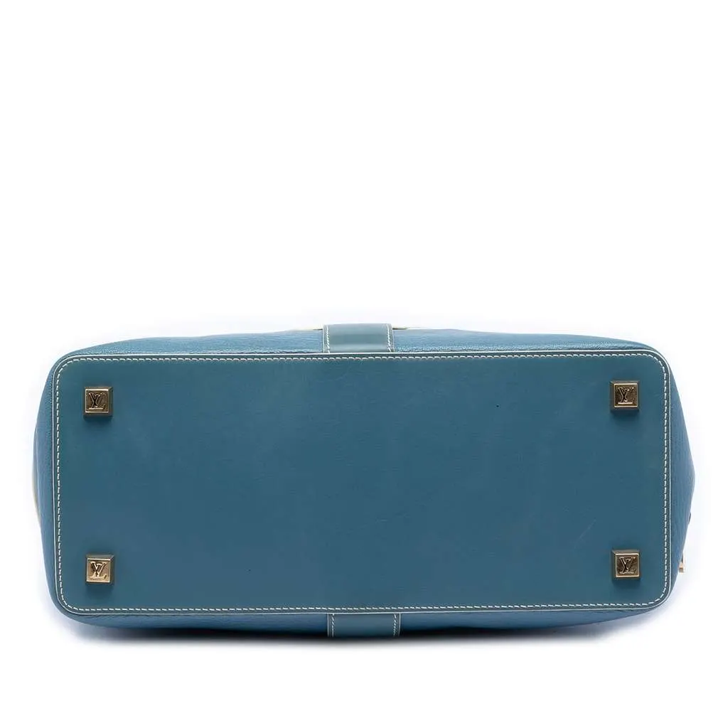 Louis Vuitton Suhali Lingenieux PM Blue Leather Very good - Inside View