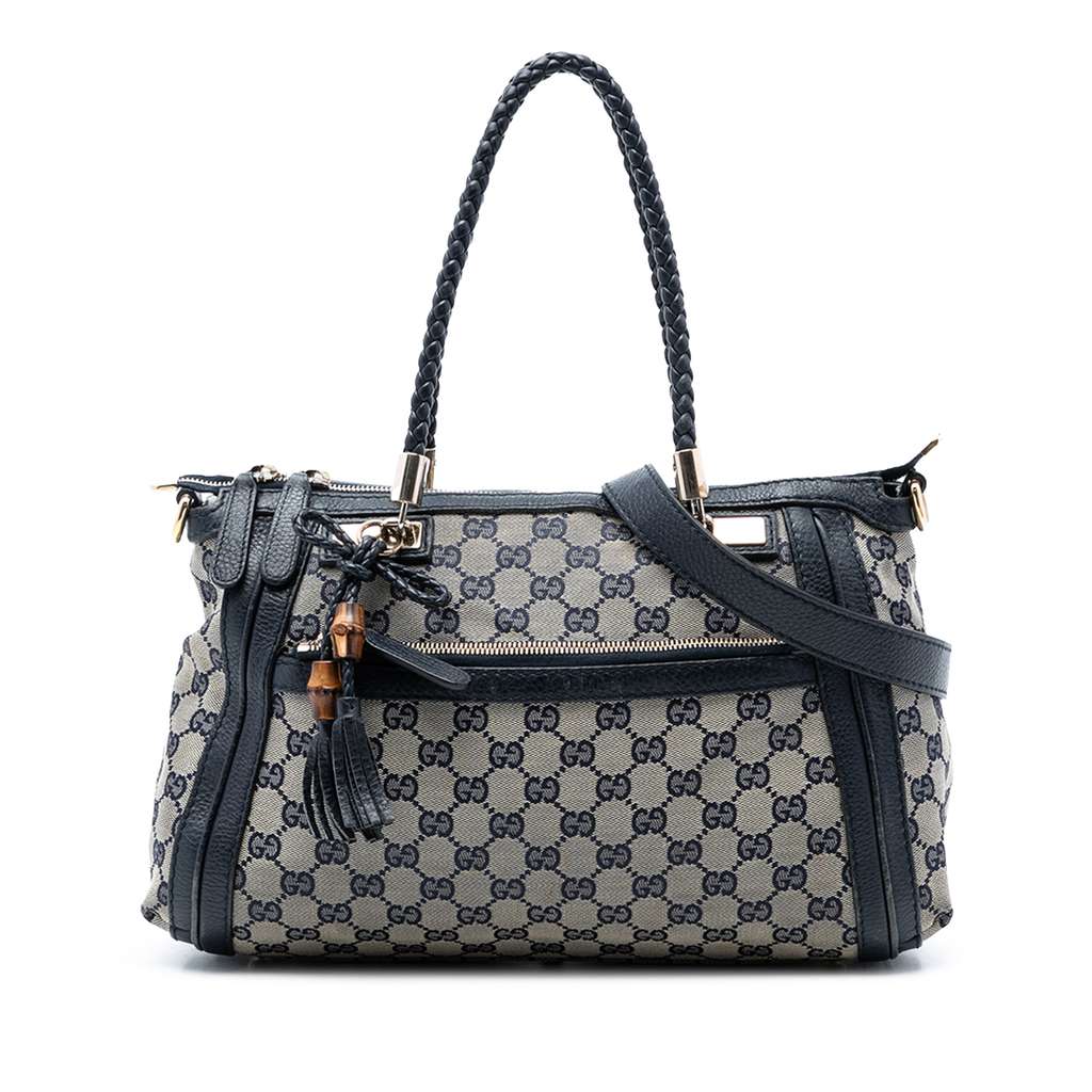 Gucci GG Canvas Bella Satchel