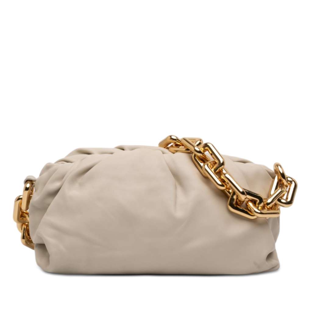 Bottega Veneta Lambskin Chain Pouch