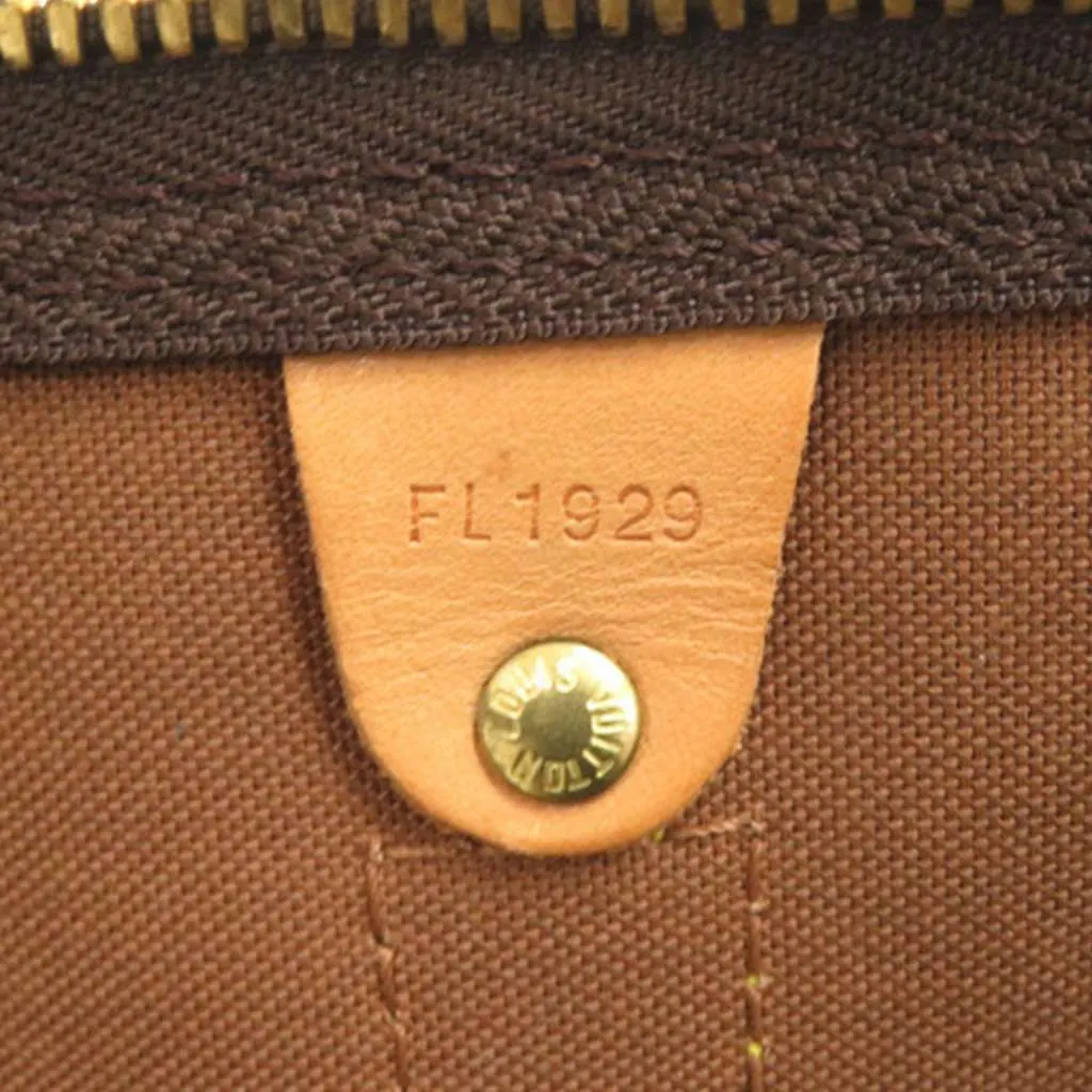 Louis Vuitton Monogram Keepall Bandouliere 55 Brown Very good - Box View