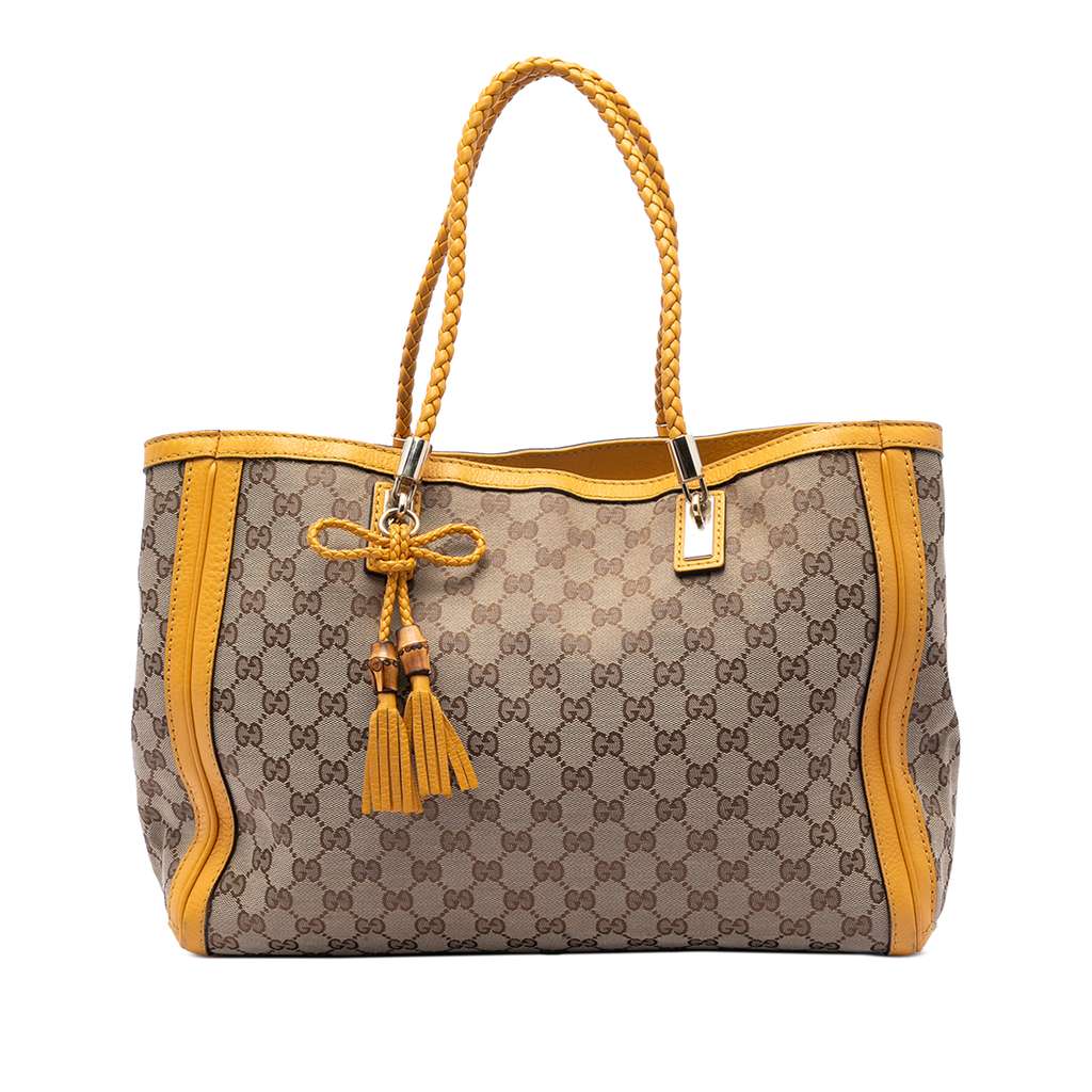 Gucci Medium GG Canvas Bella Tote