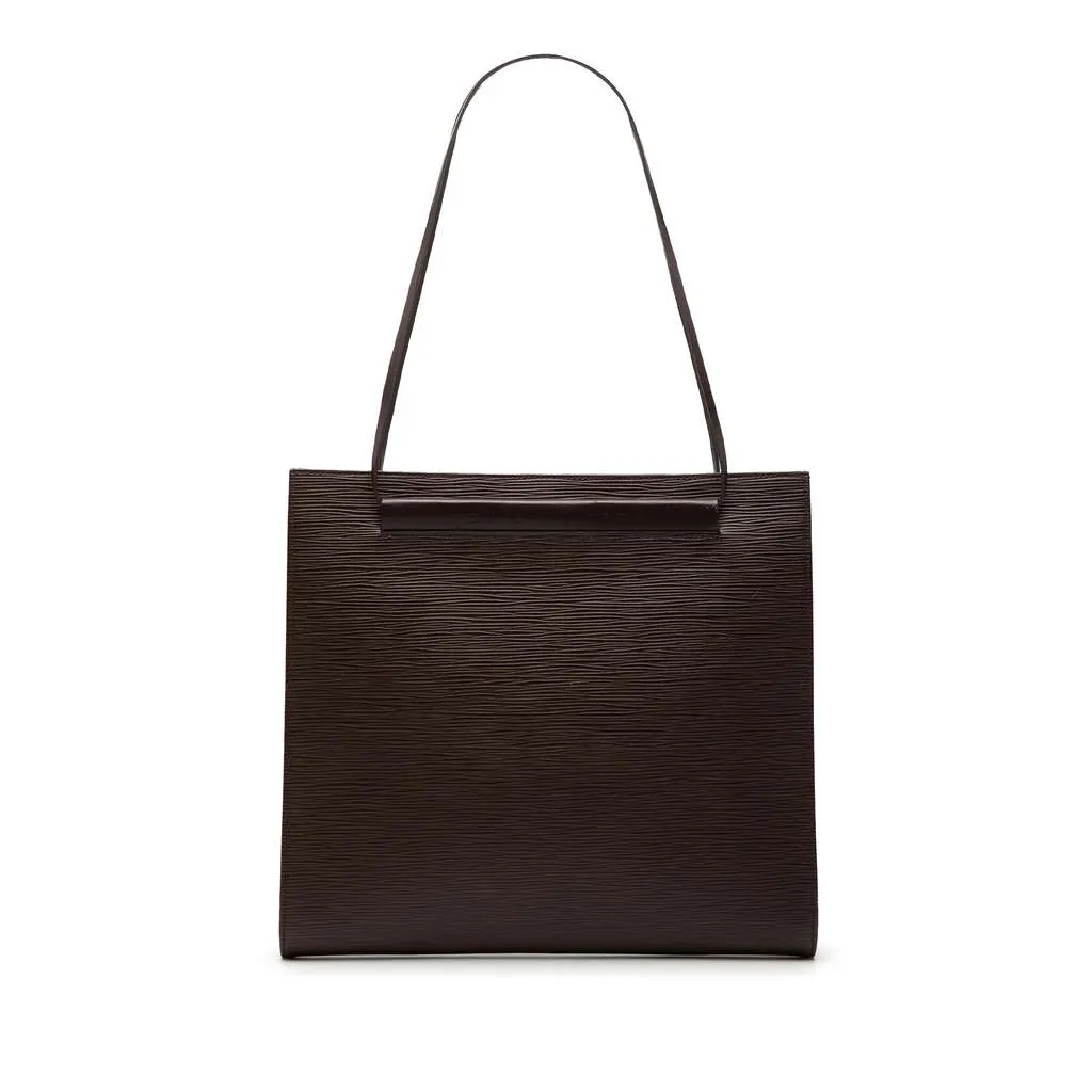 Louis Vuitton Epi Saint Tropez Brown Leather Very good - Front View