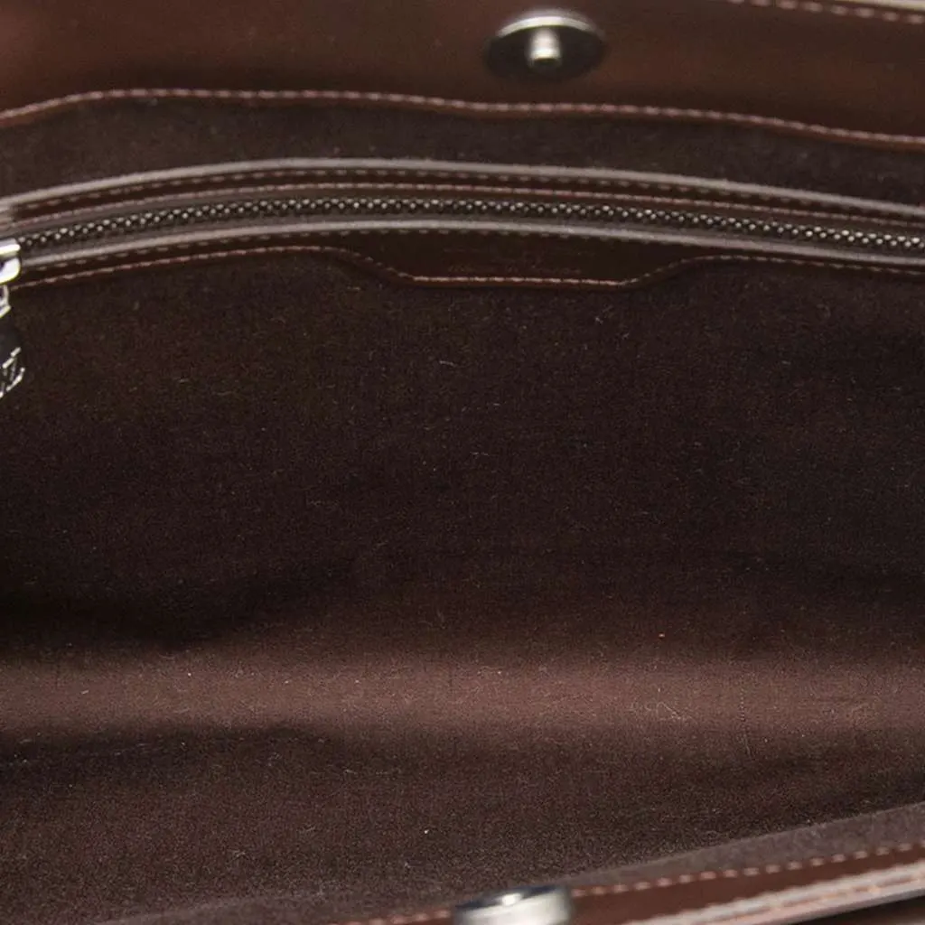 Louis Vuitton Epi Saint Tropez Brown Leather Very good - Model View