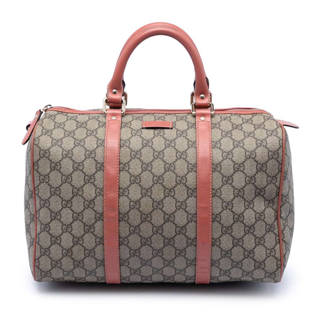 Gucci Medium GG Supreme Joy Boston Bag