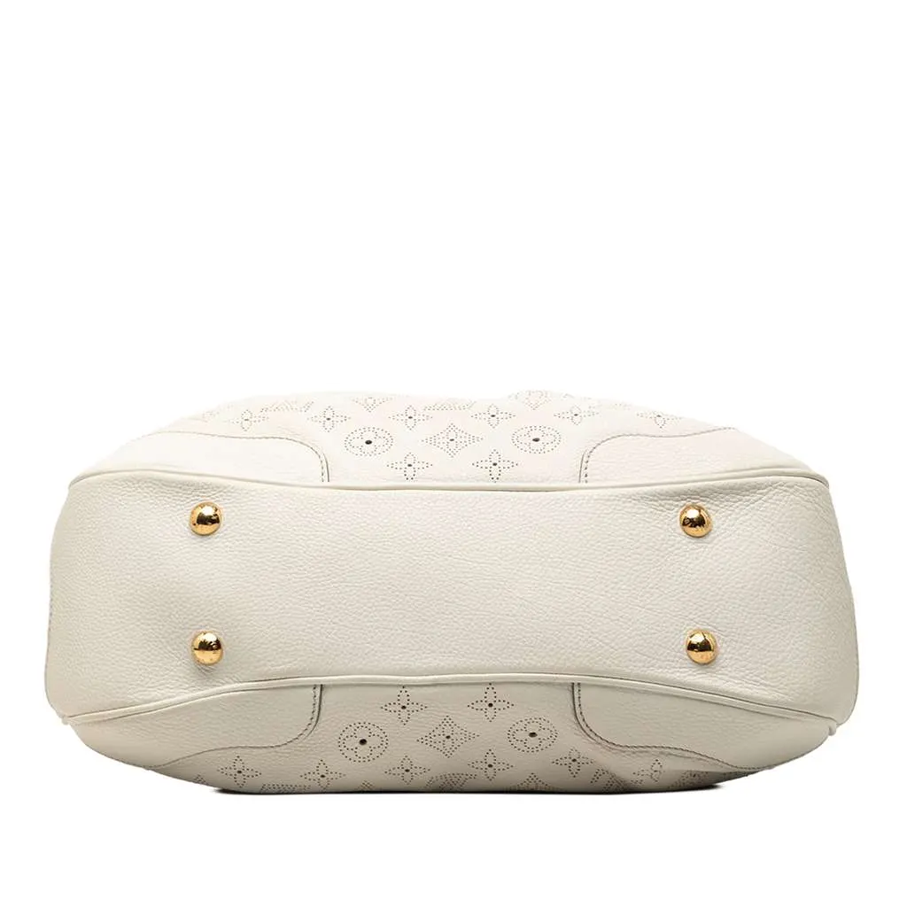 Louis Vuitton Monogram Mahina Solar PM White Leather Very good - Inside View
