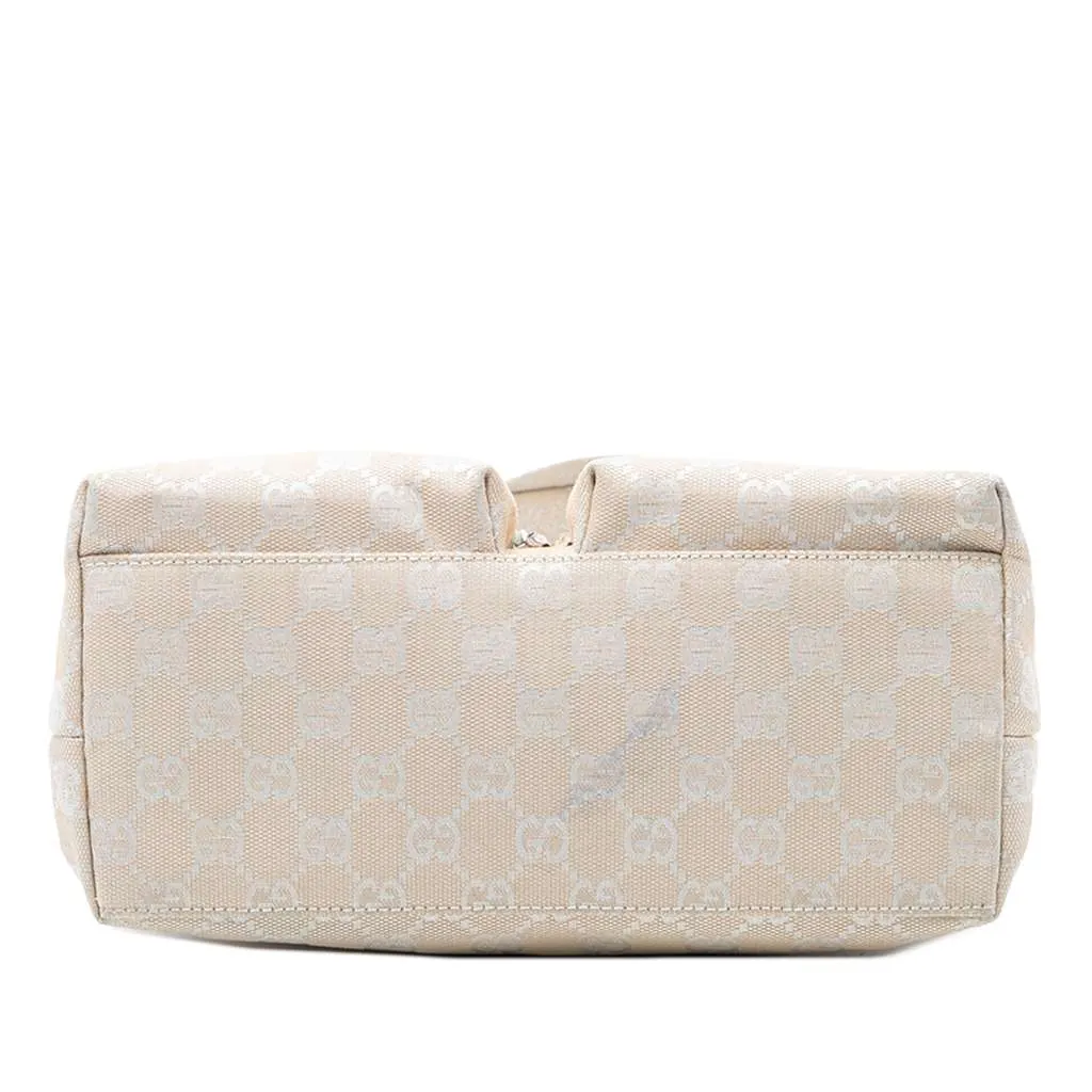 Gucci GG Canvas Tote Beige Canvas Very good - Inside View