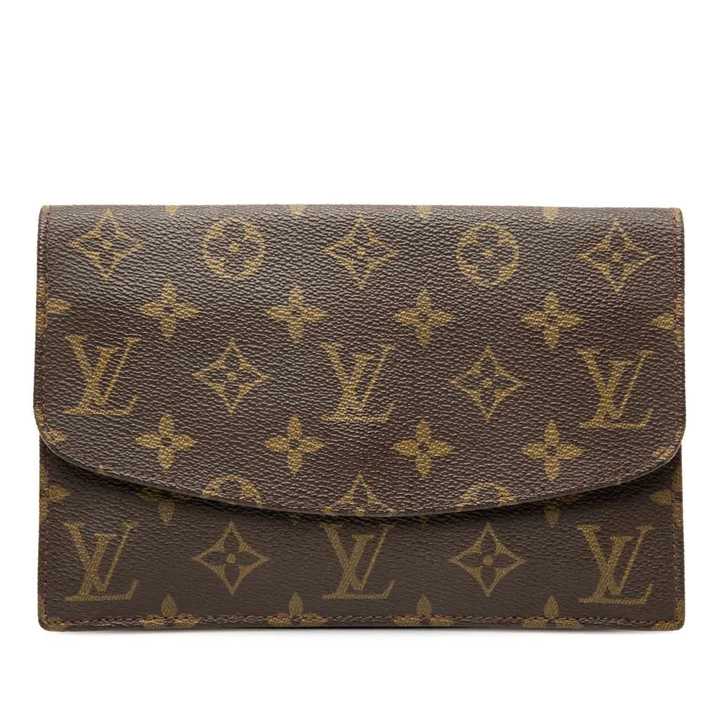 Louis Vuitton Monogram Pochette Rabat 20 Brown Very good - Front View