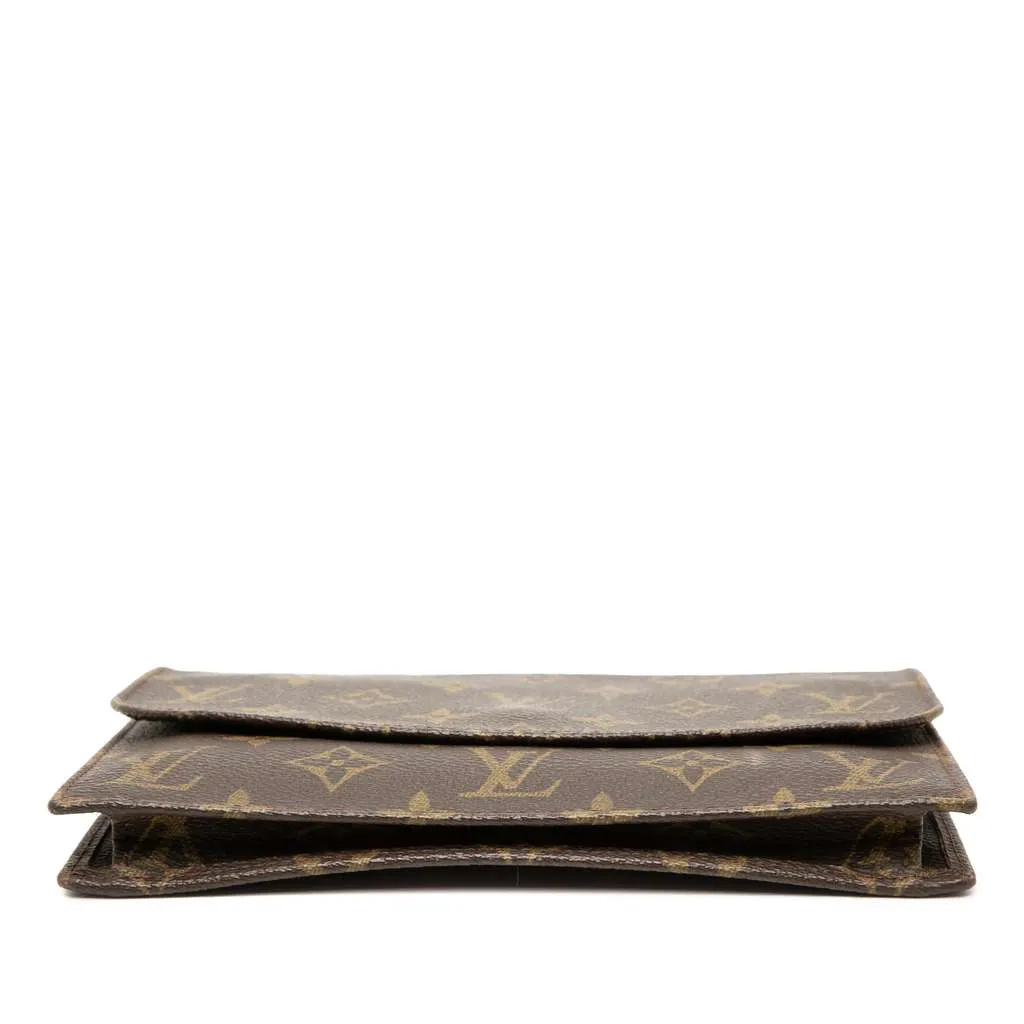 Louis Vuitton Monogram Pochette Rabat 20 Brown Very good - Inside View