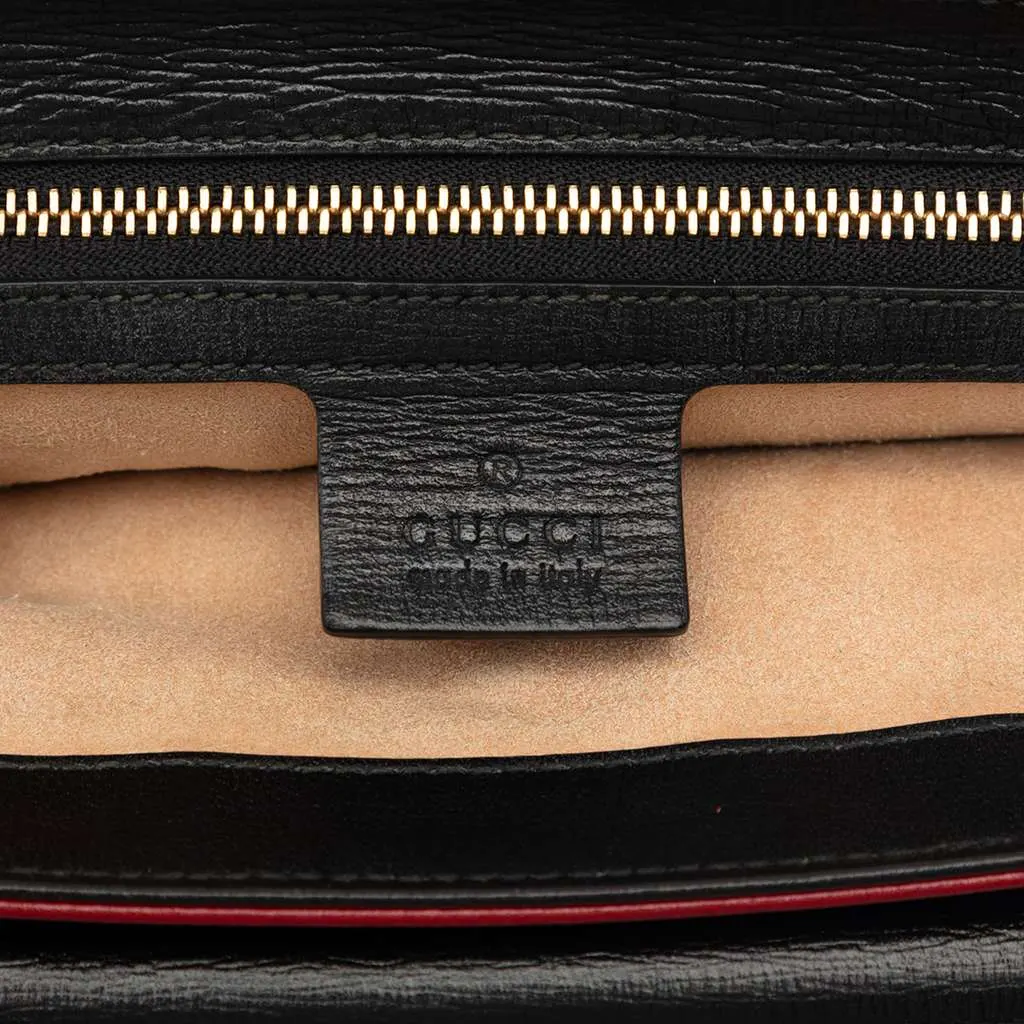 Gucci Small Leather Marina Chain Shoulder Bag Red Leather Very good - Box View