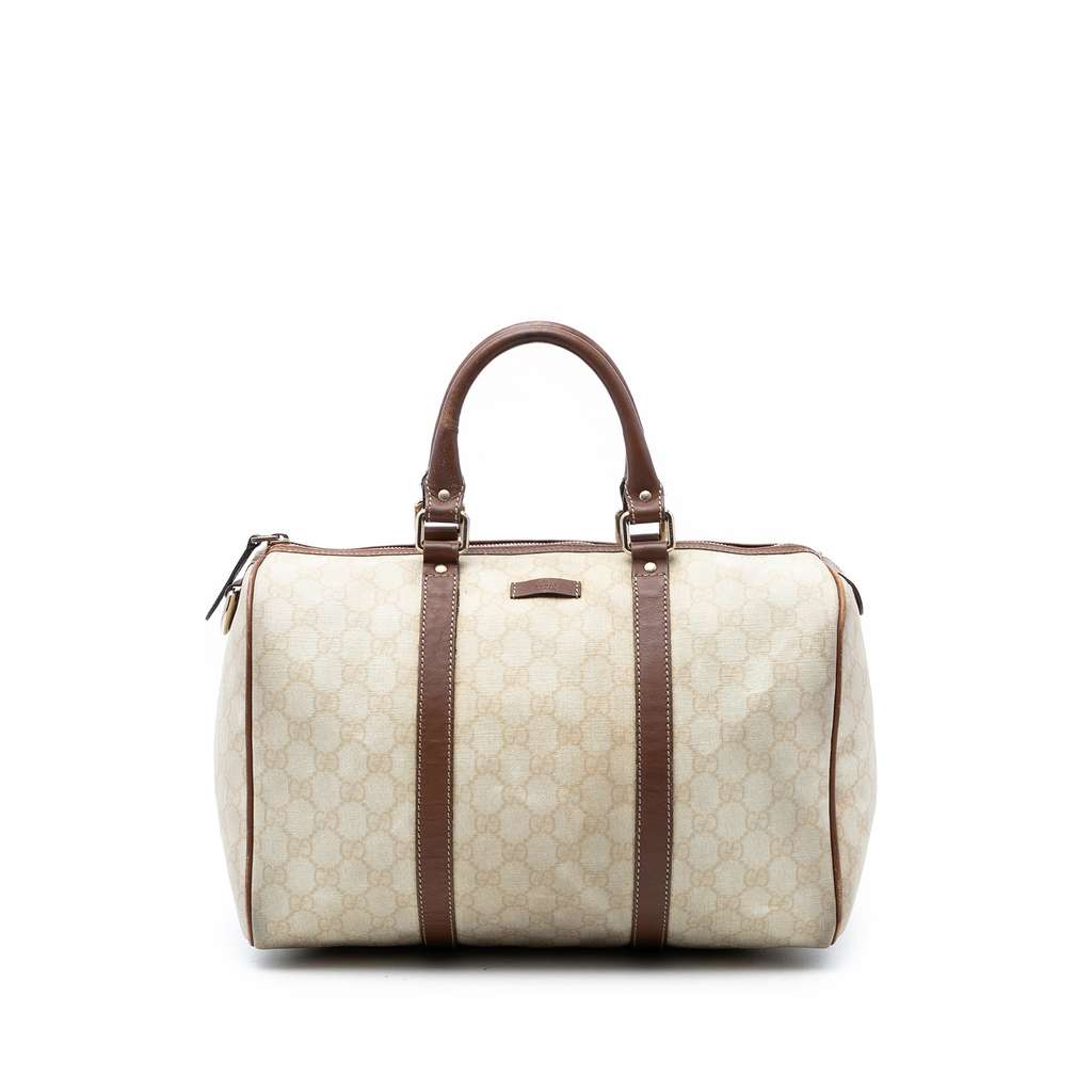 Gucci Medium GG Supreme Joy Boston Bag