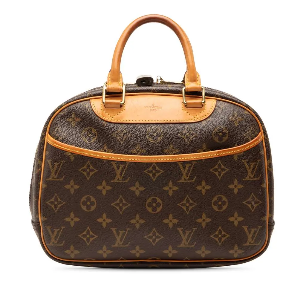 Louis Vuitton Monogram Trouville Brown Canvas Good - Front View