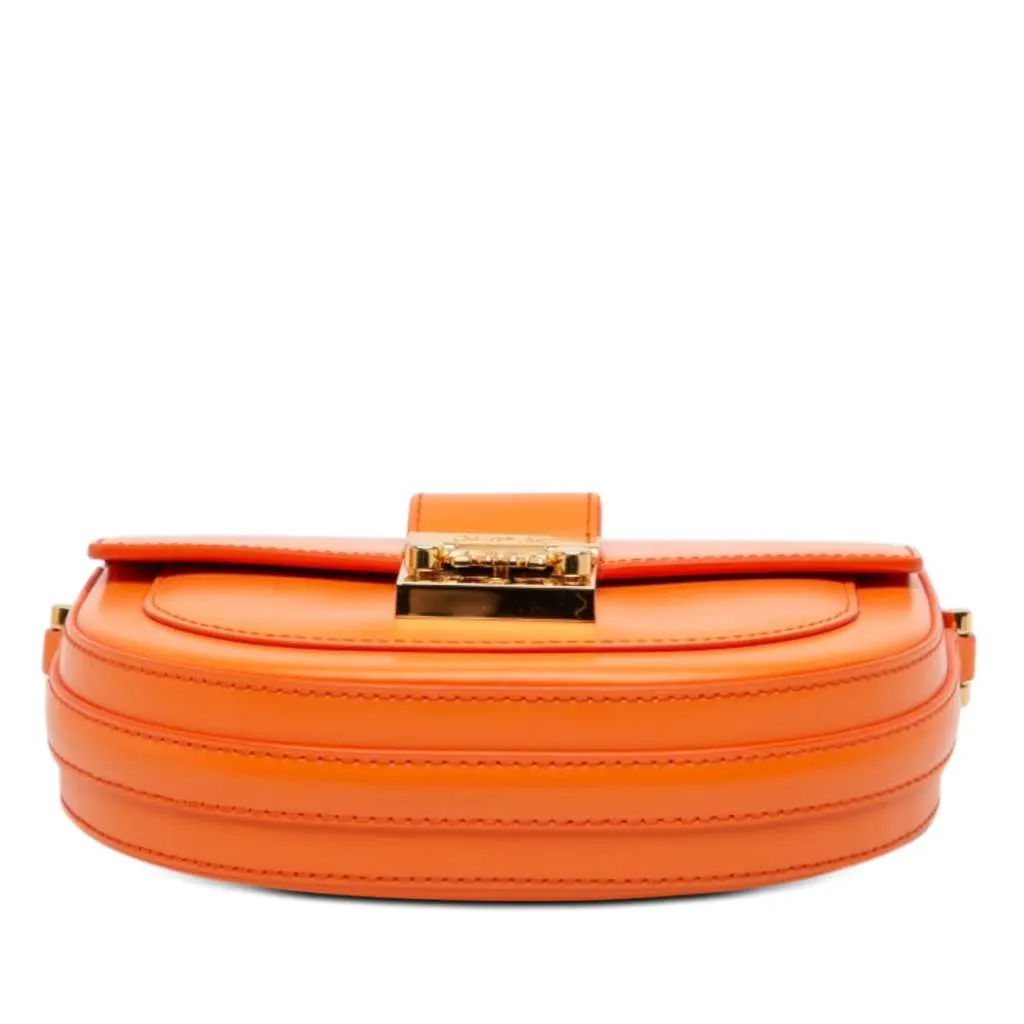 MCM Mini Leather Patricia Convertible Crossbody Orange Leather Very good - Inside View