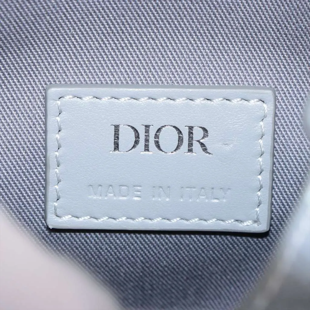 Dior Mini Coated Canvas CD Diamond Hit The Road Backpack Grey Canvas Very good - Box View