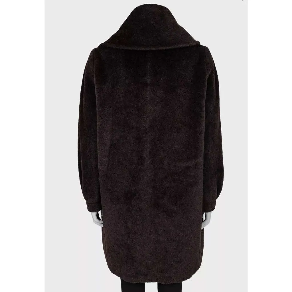 Max Mara Teddy Coat Brown Wool Very good - Inside View