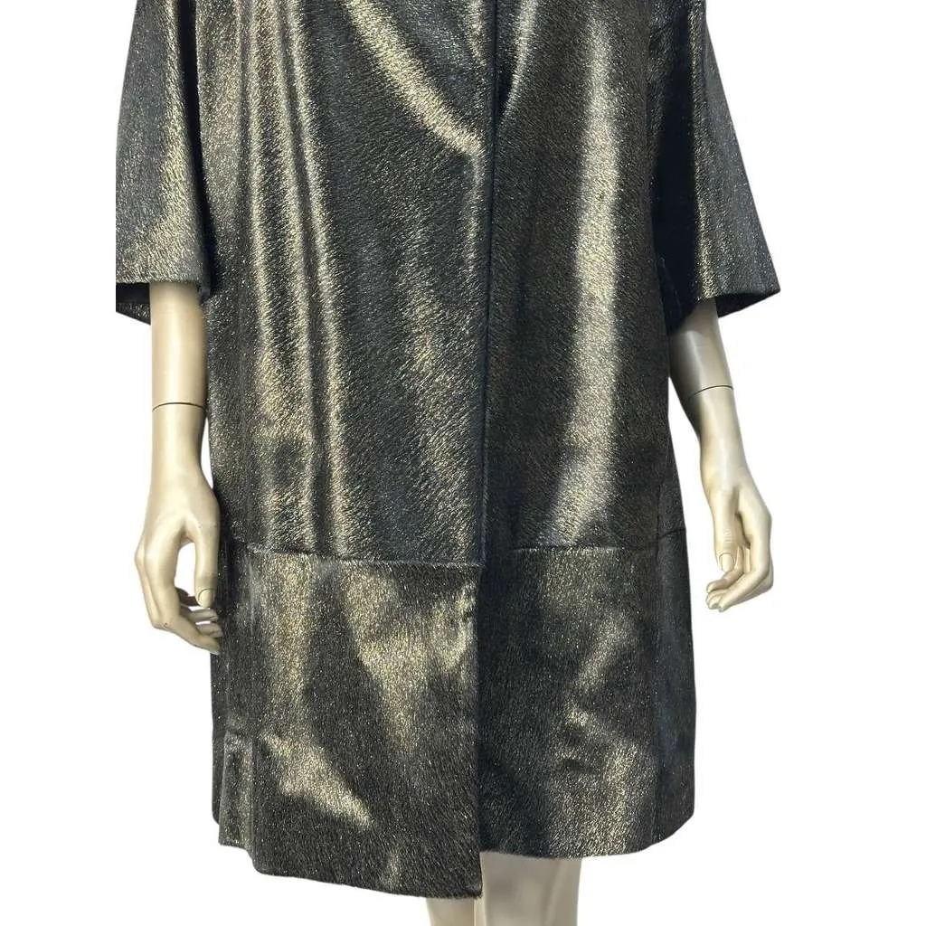 Moschino Coat IT Black Leather Very good - Inside View