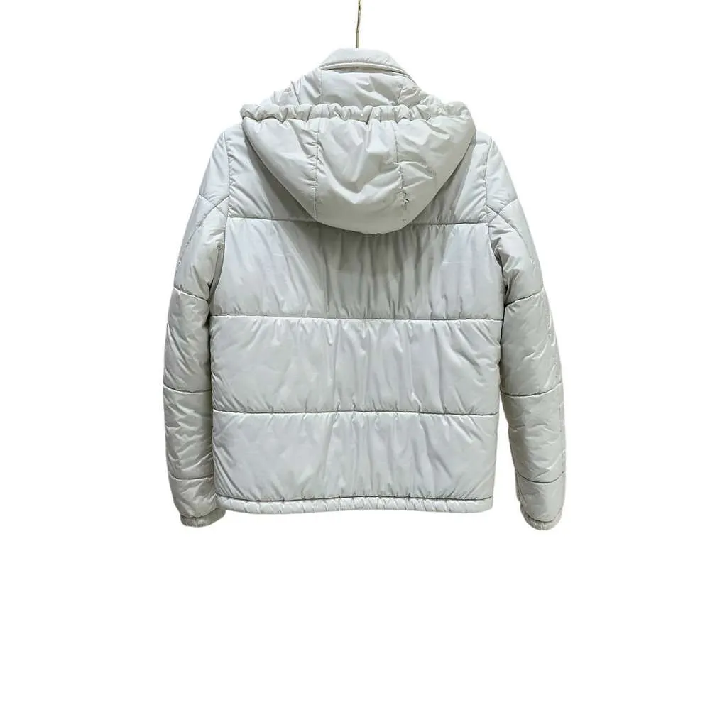 Gucci Collar Vest Puffer Jacket White Cotton Very good - Back View