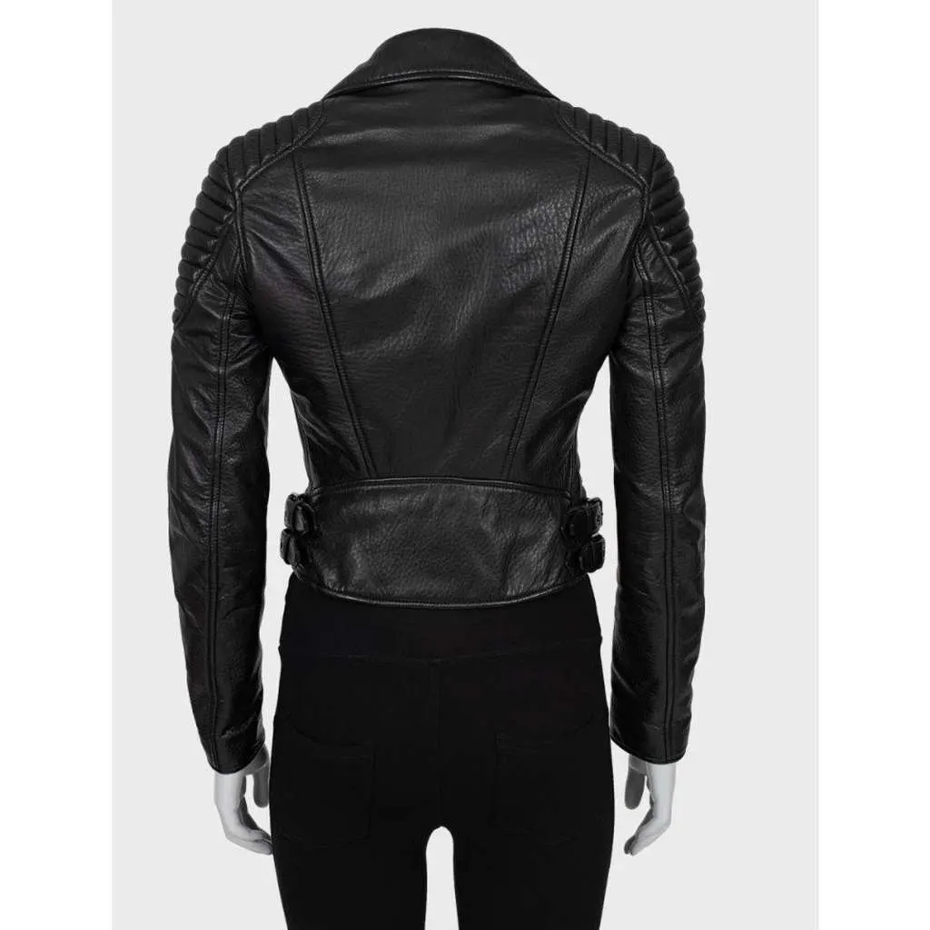 Tom Ford Quilted Jacket Black Leather Very good - Inside View