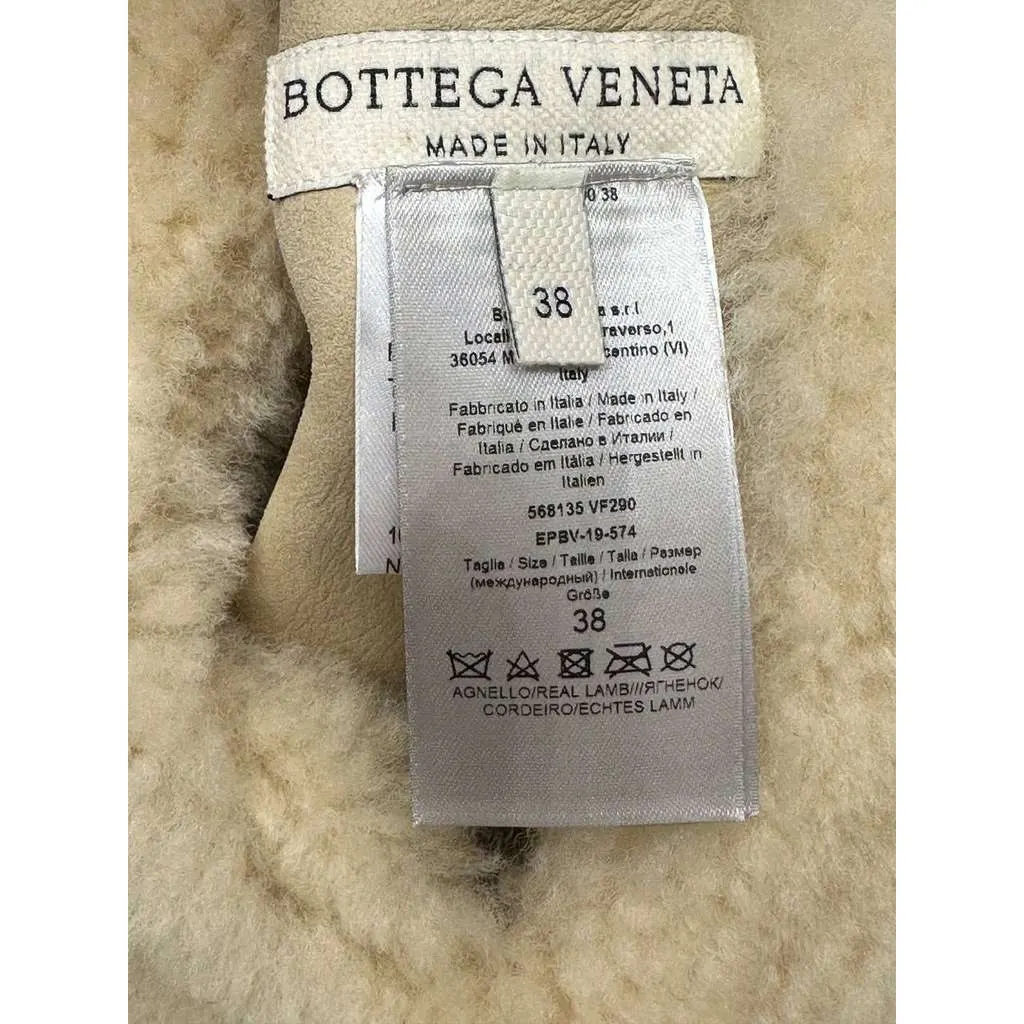 Bottega Veneta Luxurious 2 Way Jacket Black Shearling Very good - Box View