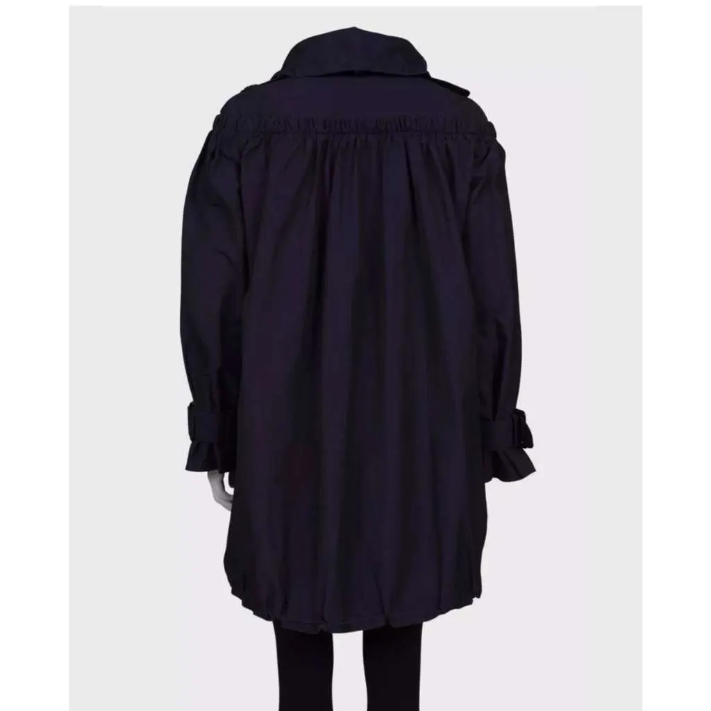 Burberry Double Breasted Coat Purple Cotton Very good - Inside View