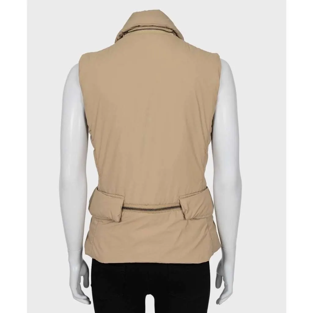 Prada Vest with Removable Elements Beige Very good - Inside View