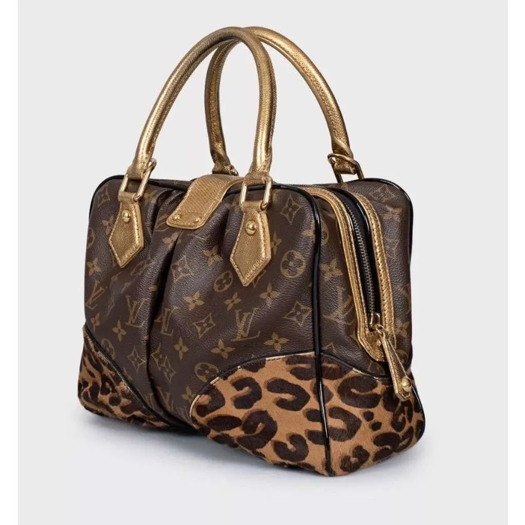 Louis Vuitton Adele Tote Bag Brown Leather Very good - Back View