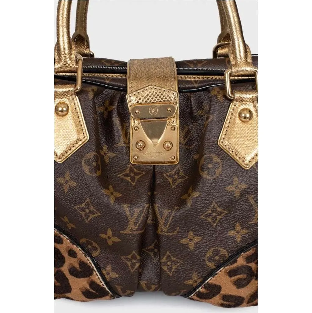 Louis Vuitton Adele Tote Bag Brown Leather Very good - Box View
