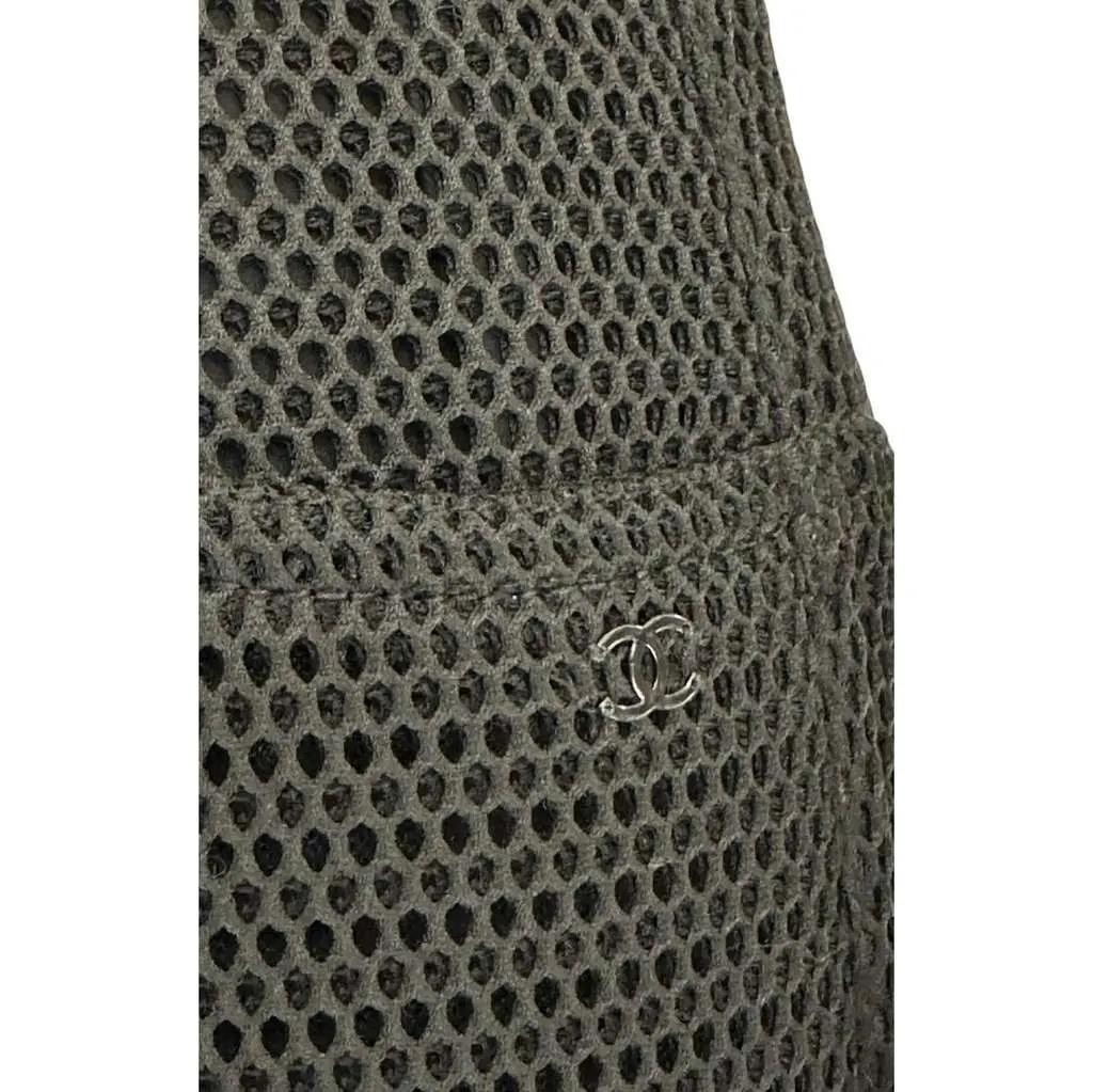 Chanel Skirt Suit Black Tweed Very good - Box View